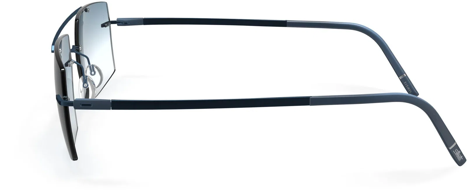 Silhouette The Dawn Demo Rimless 5573 Eyeglasses - view 105